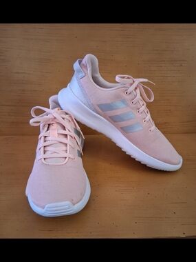 adidas Light Pink Women's Lace-Up Sneakers